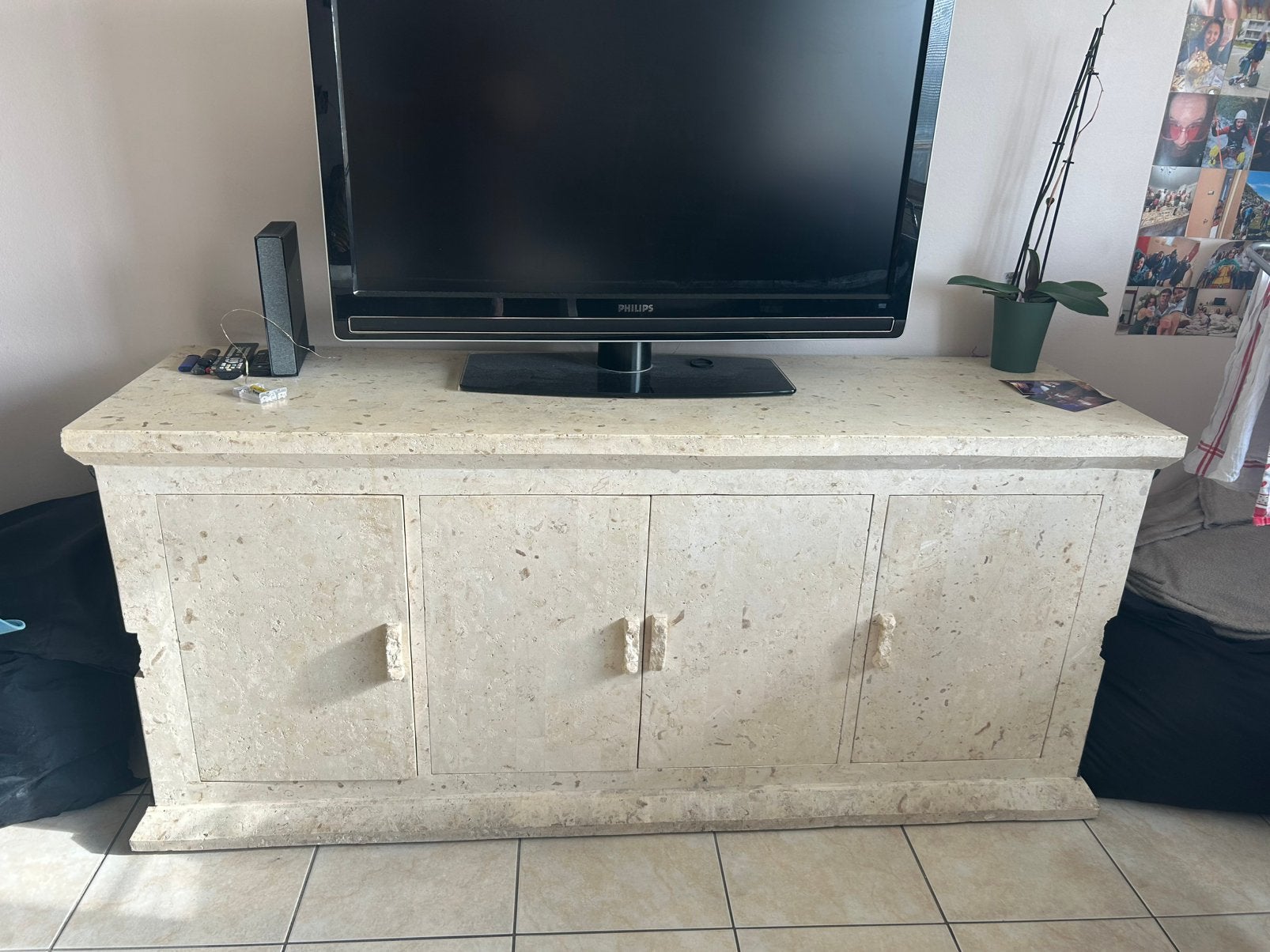 Meuble télévision, À DONNER, Maison & Meubles, Mobilier complet, Enlèvement
