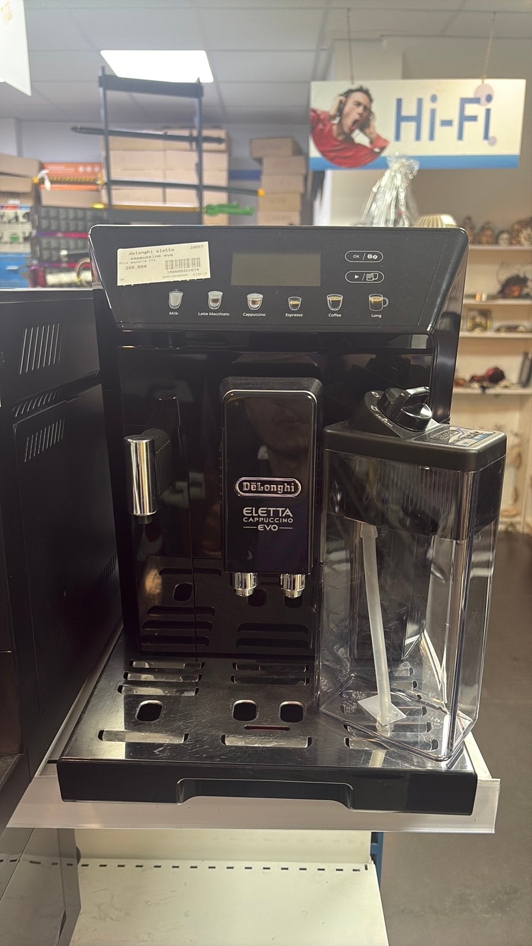 Maxhine a cafe Delonghi Cappucino eletta Evo, Ophalen, Zo goed als nieuw