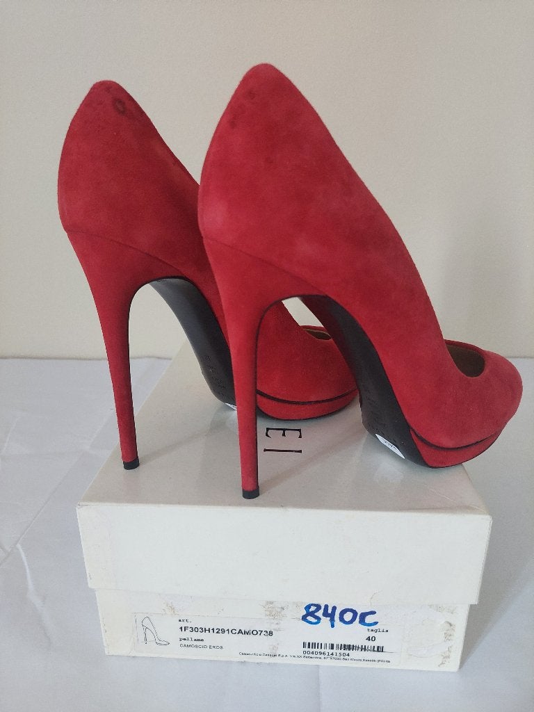 840C* Casadei - sexy shoes red eros high heels (40), Vêtements | Femmes, Enlèvement ou Envoi, Escarpins, Casadei, Neuf