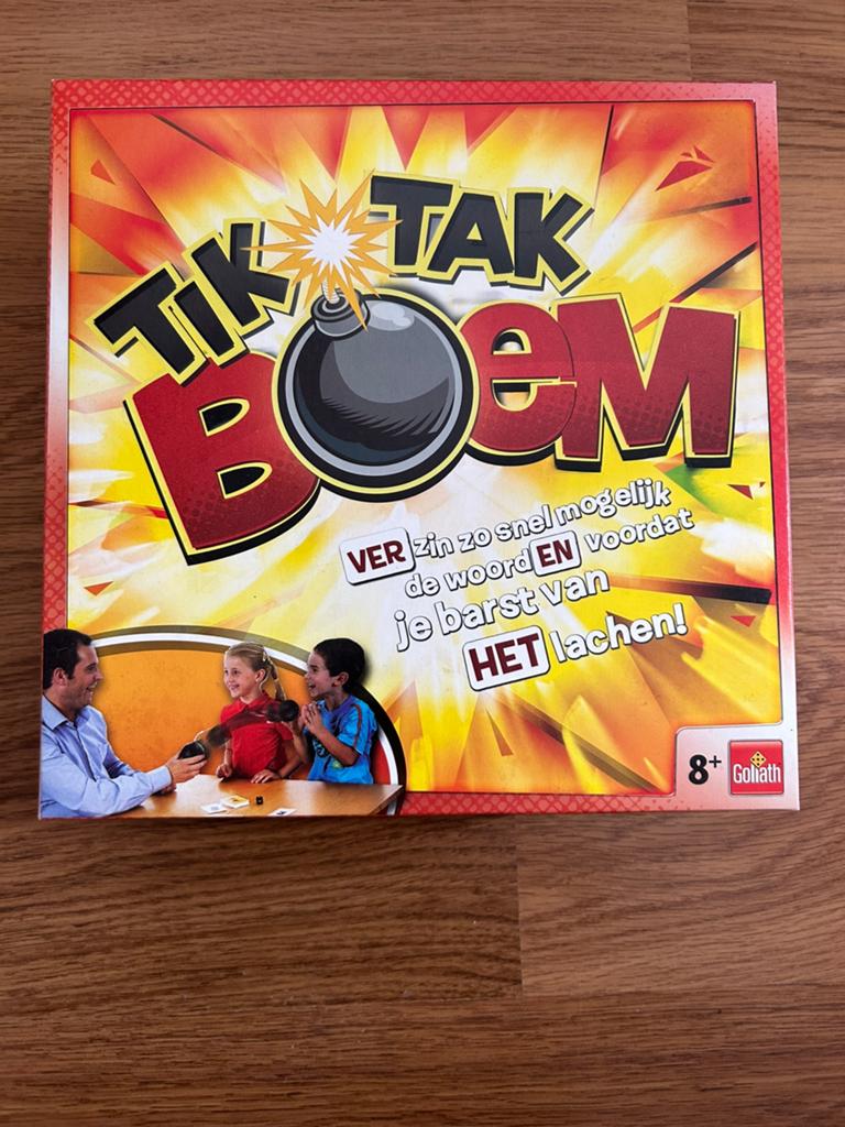 Tik tak boem spel, Hobby en Vrije tijd, Ophalen of Verzenden, Zo goed als nieuw