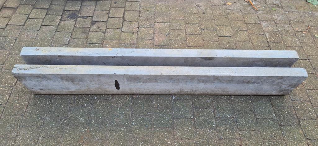 Borduuren, Tuin en Terras, Bielzen en Borduren, Ophalen, Zo goed als nieuw, Beton
