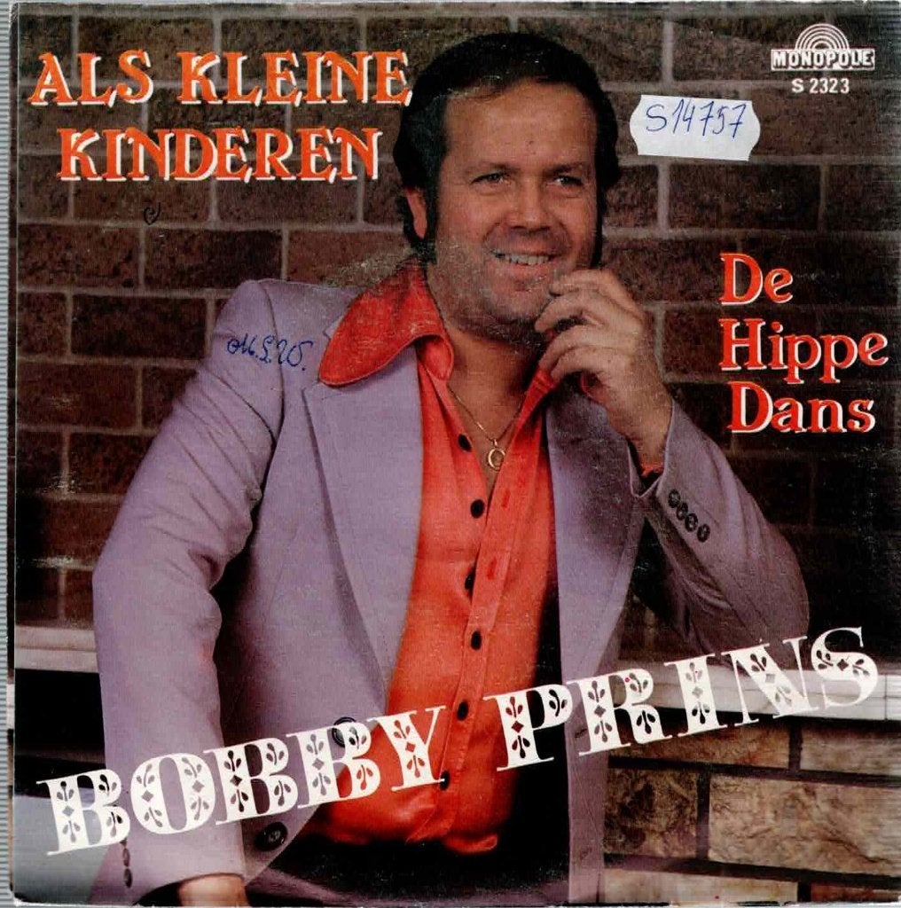 Vinyl, 7"   /  Bobby Prins – Als Kleine Kinderen, Cd's en Dvd's, Vinyl | Overige Vinyl, Ophalen of Verzenden, 1980 - 1989, Overige formaten
