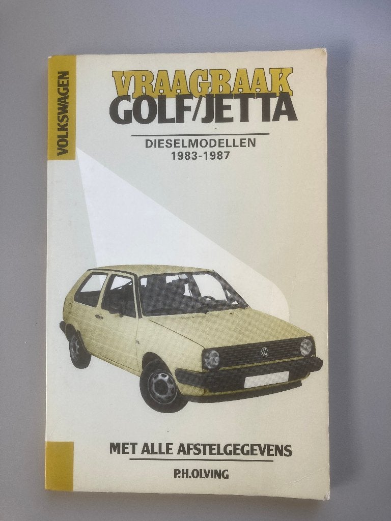 Vraagbaak golf 2 diesel, P.H.Olving, Volkswagen, Ophalen, Gelezen