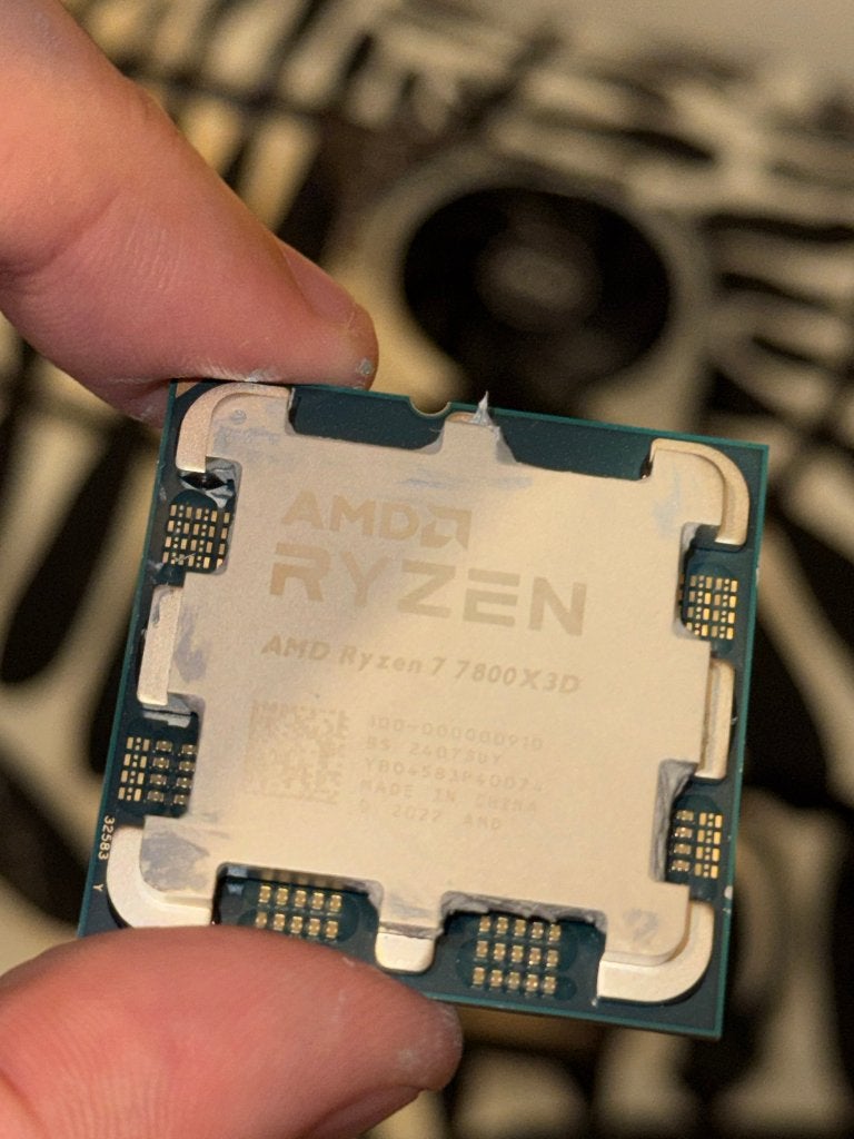 AMD Ryzen 7 7800X3D, Informatique & Logiciels, Processeurs, Enlèvement, Comme neuf, AMD Ryzen 7, 4 Ghz ou plus