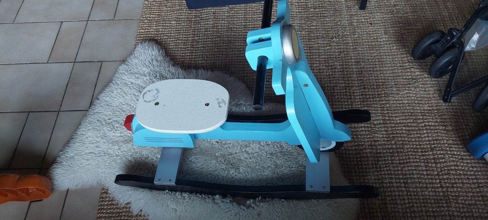 Houten schommel scooter vr peuter, Enlèvement