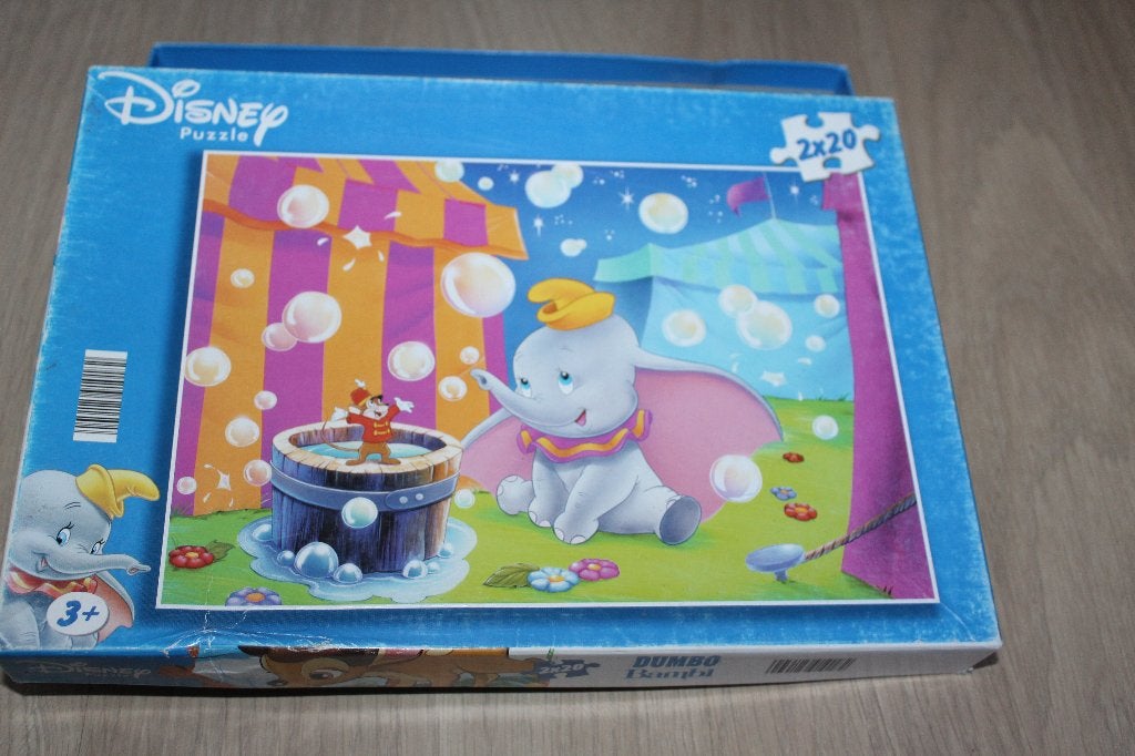 puzzle disney dumbo et bambi, Enlèvement, Utilisé