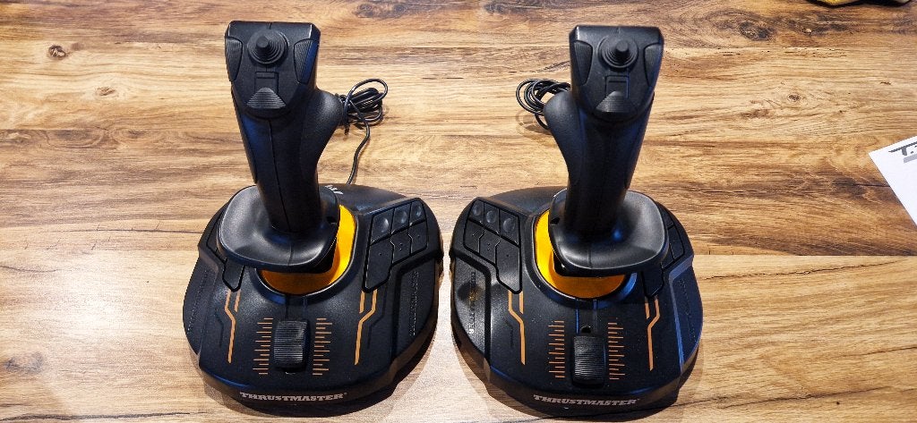 Thrustmaster T16000M FCS Space Sim Duo, Ophalen of Verzenden, Zo goed als nieuw, Thrustmaster