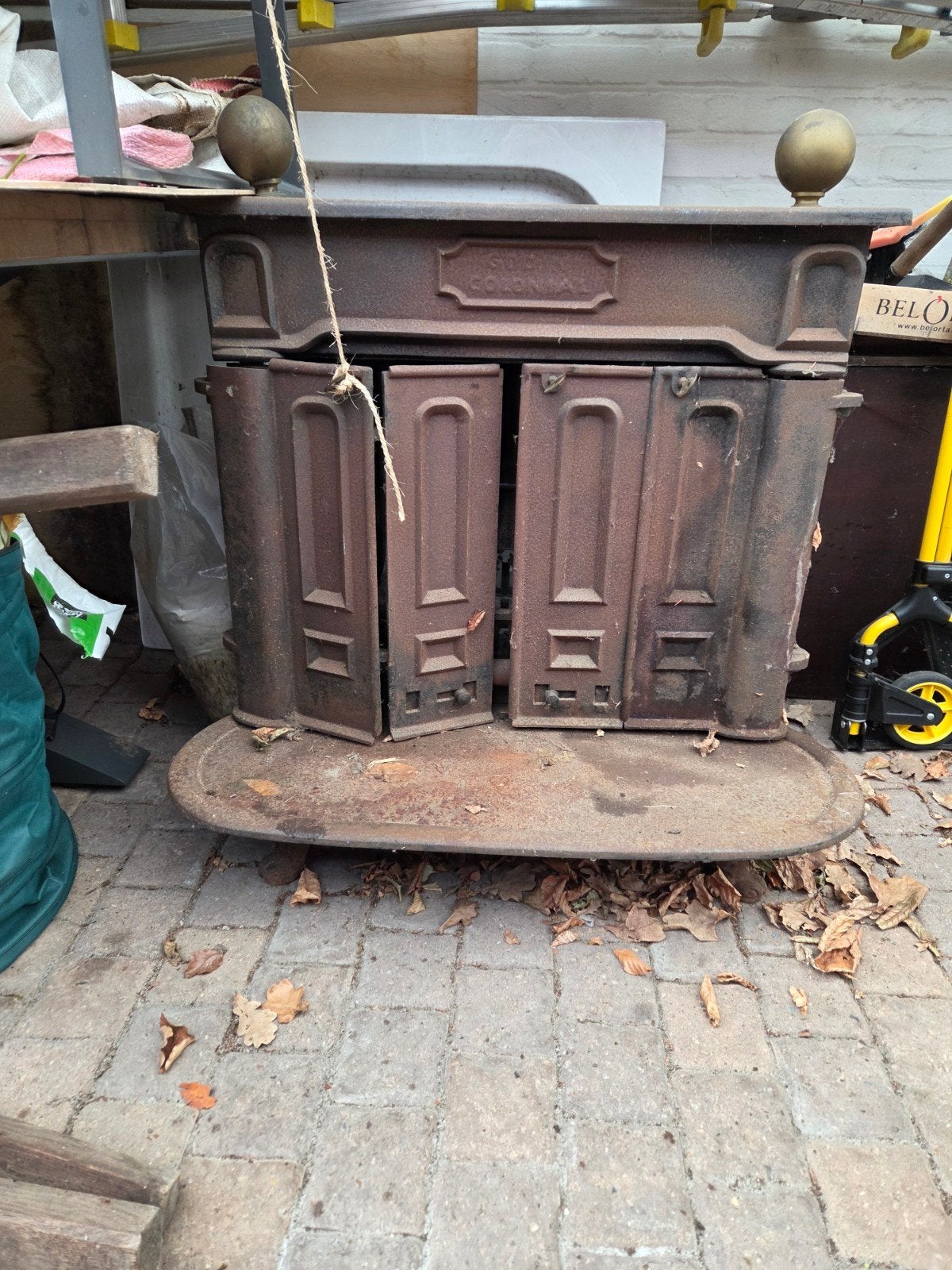 Kachel gietijzer, Huis en Inrichting, Kachels, Ophalen