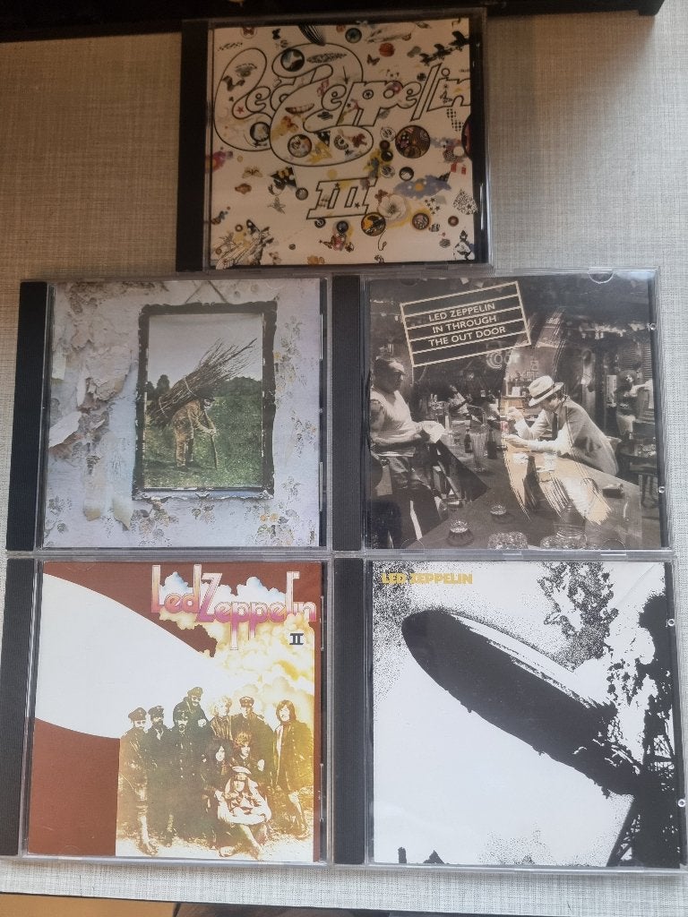 Led Zeppelin CD's te koop – Prima staat, Rock, Inclusief doosje, Ophalen of Verzenden, Zo goed als nieuw
