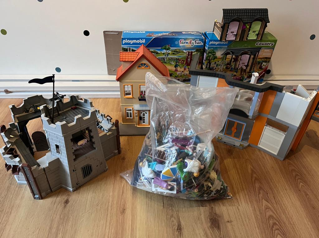 Lot playmobil, Kinderen en Baby's, Speelgoed | Playmobil, Ophalen, Gebruikt, Complete set
