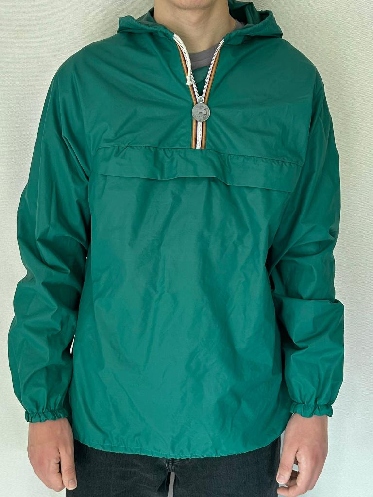 K-Way imperméable vert taille M, Caravans en Kamperen, Ophalen of Verzenden, Gebruikt, Regenjas, Heren