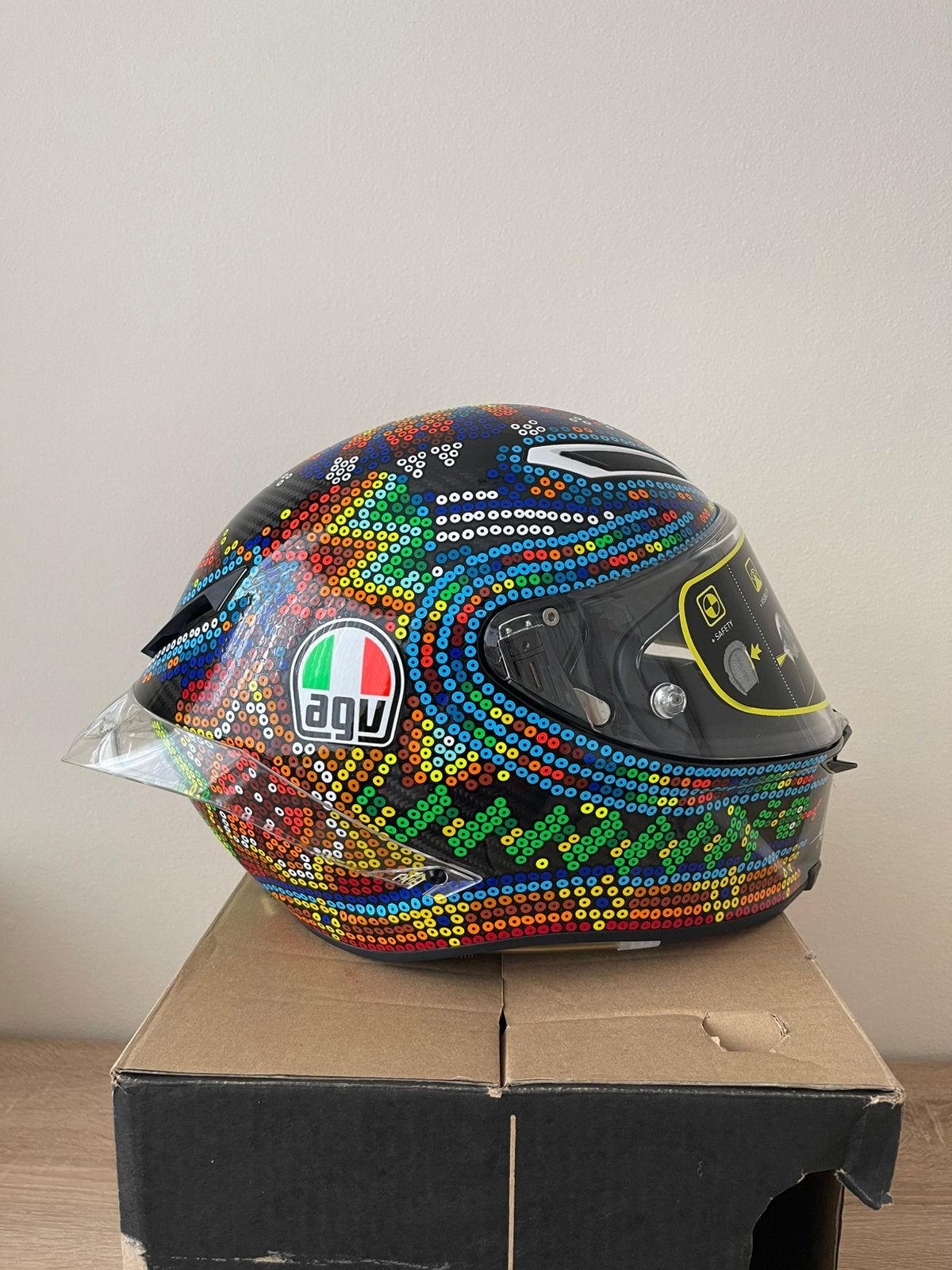 NEW!!! AGV Pista GP R Valentino Rossi Winter Test 2018 Limit, Motoren, Nieuw met kaartje, XL, Ophalen of Verzenden, Integraalhelm