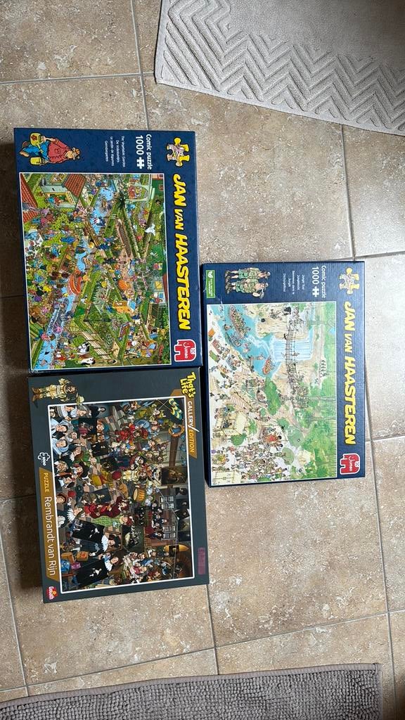 Puzzels, Ophalen, Zo goed als nieuw