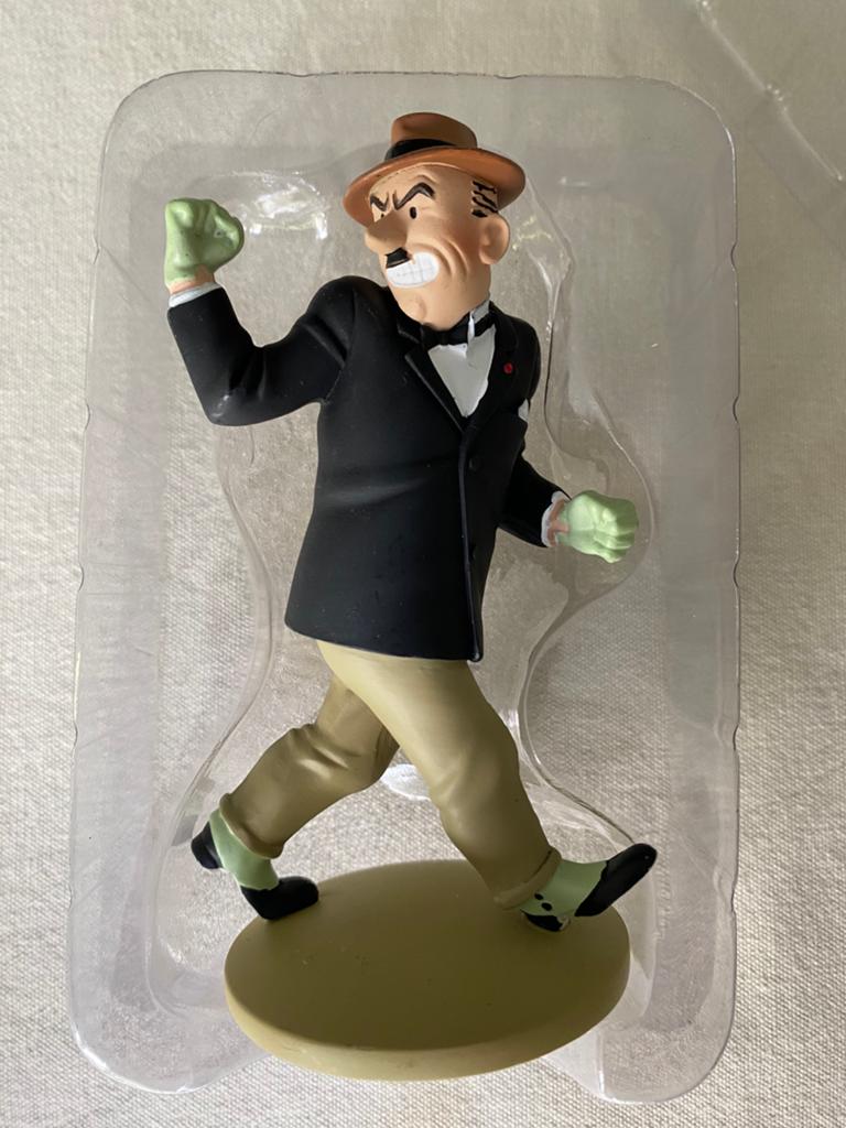 Figuur uit Kuifje verhalen -Gibbons, la Brute, Verzamelen, Ophalen of Verzenden, Kuifje, Zo goed als nieuw