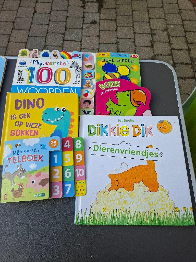 Peuterboekjes over dieren en tellen, Ophalen, Gelezen