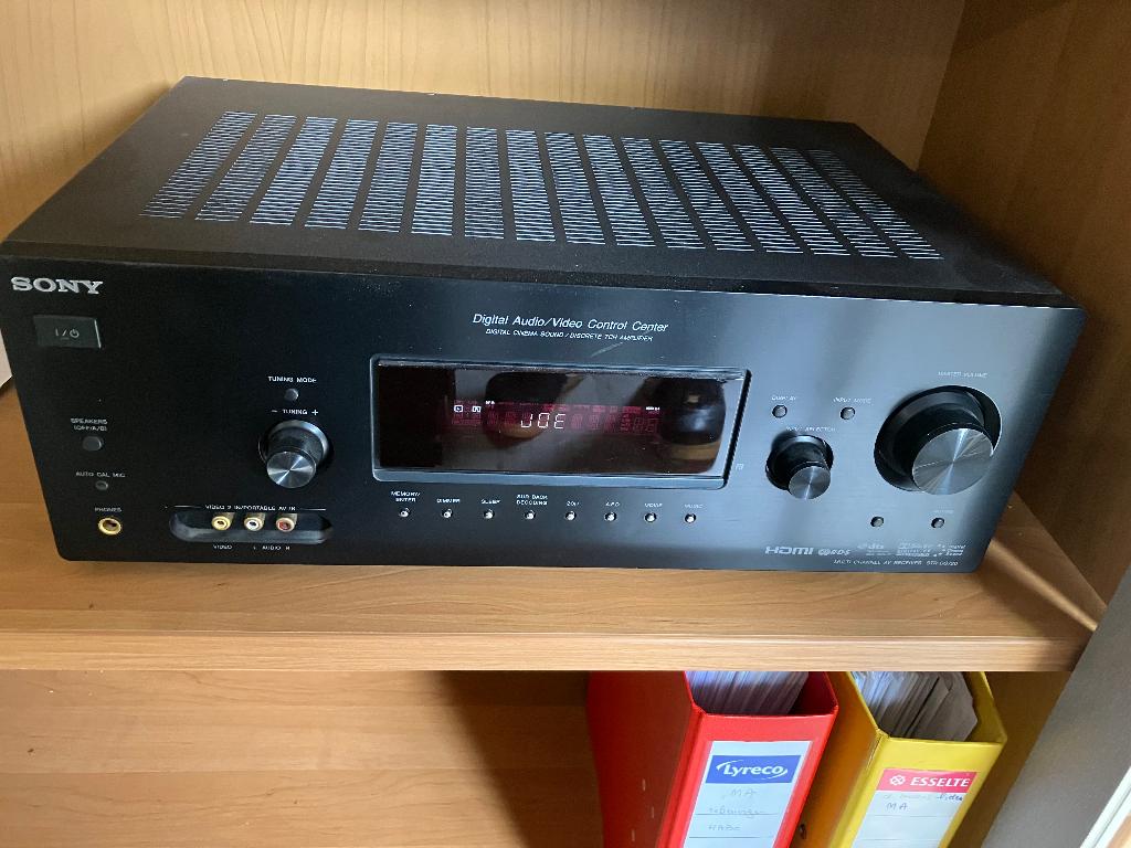 Versterker Sony STR-DG720, Audio, Tv en Foto, Versterkers en Ontvangers, Ophalen, Gebruikt, Sony, 120 watt of meer
