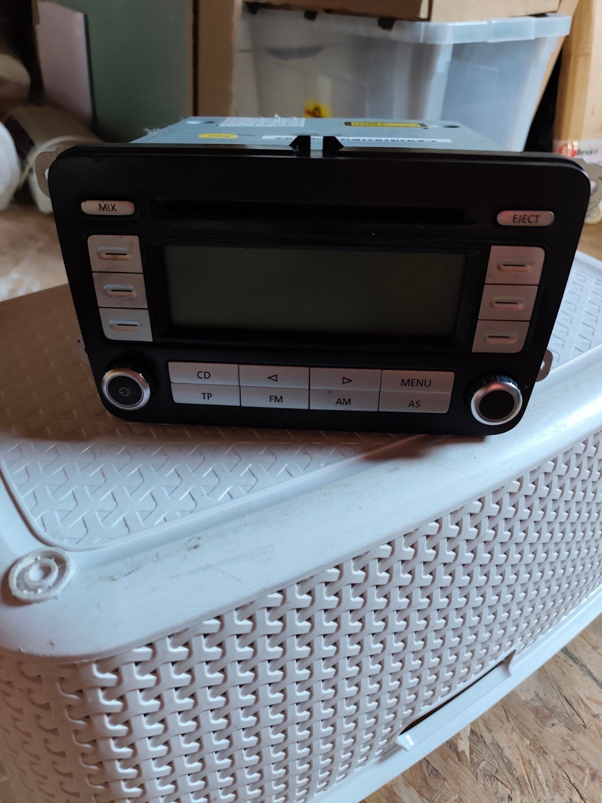 Autoradio Volkswagen RCD 300, Enlèvement