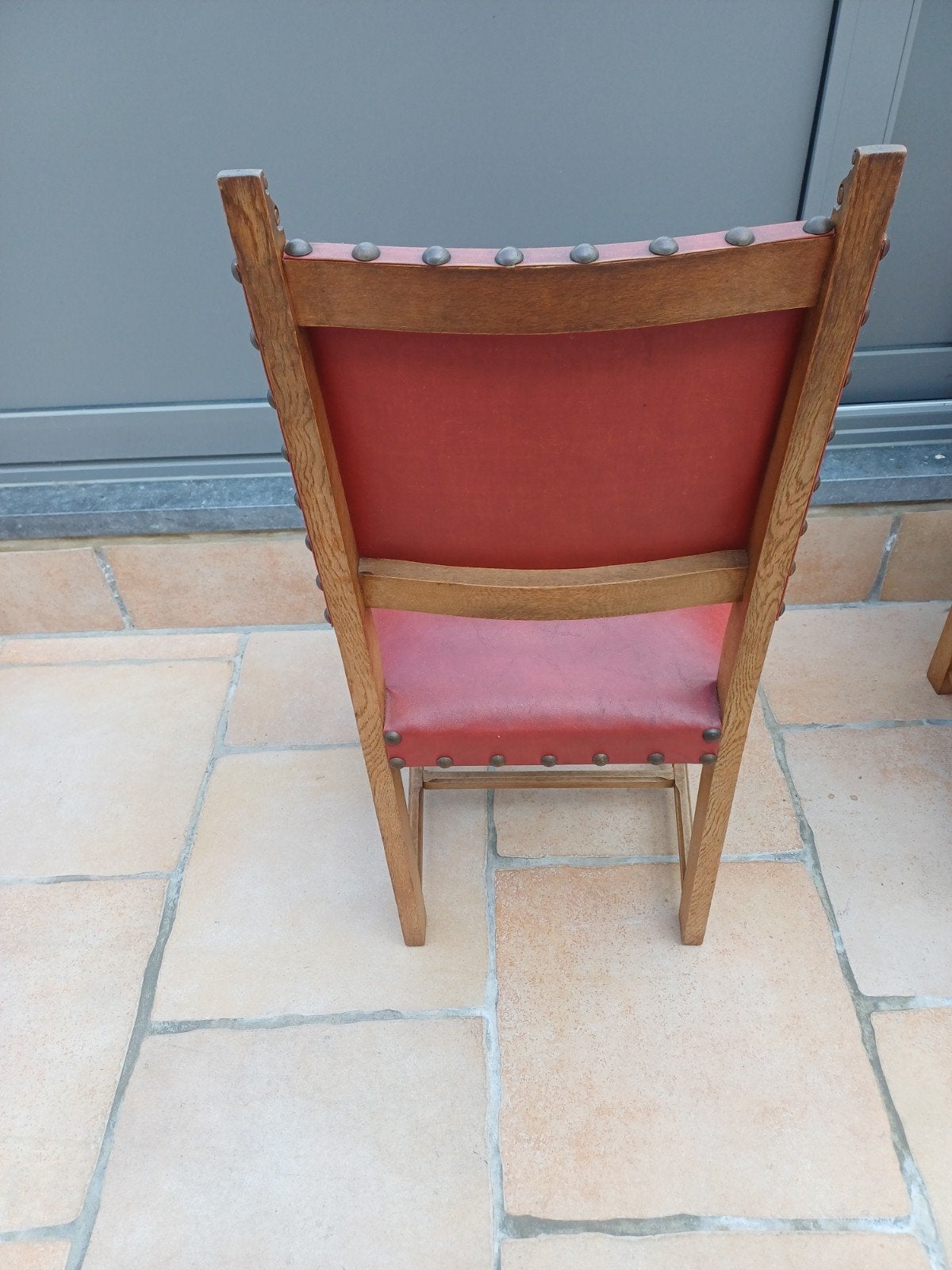 Lot de 8 chaises anciennes de style Henri II / Directoire en, Enlèvement, Classique, Bois