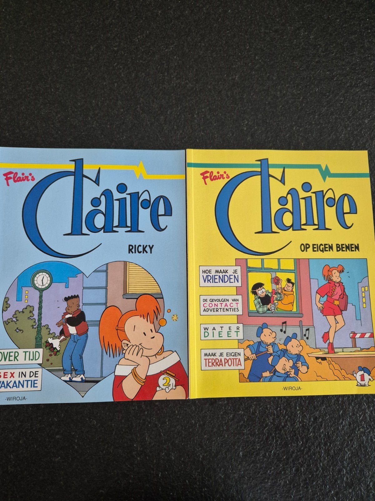 2 stripboeken van Claire, Livres, BD, Enlèvement