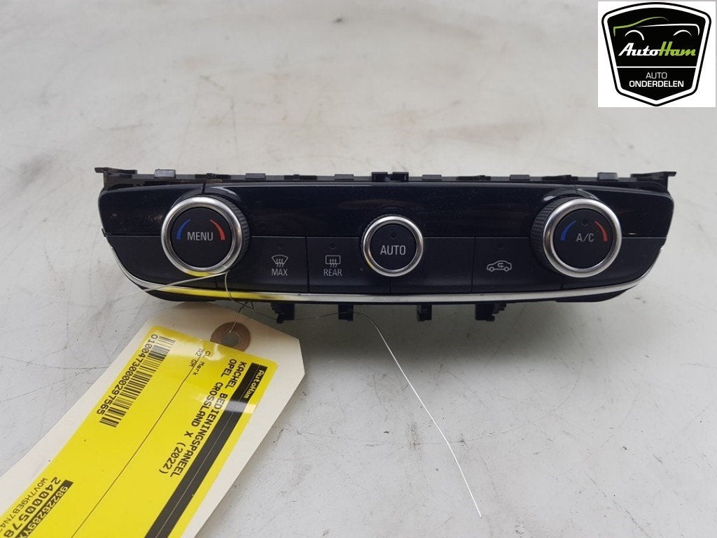 BEDIENINGSPANEEL VERWARMING Crossland (X) (|98226289YX|), Auto-onderdelen, Dashboard en Schakelaars, Opel, Gebruikt