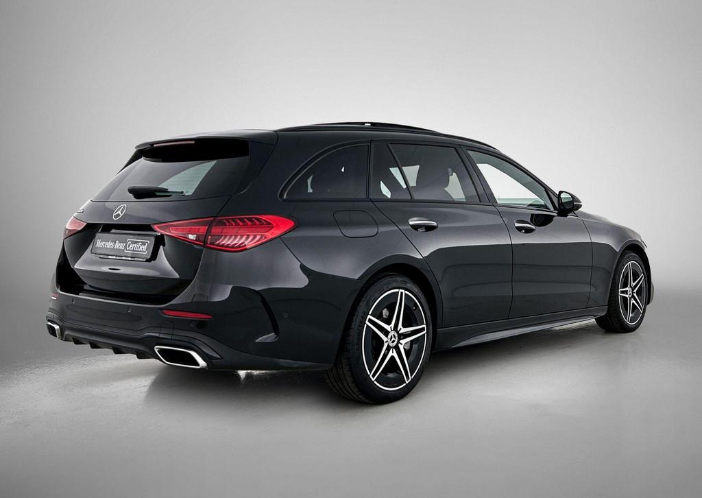 Mercedes-Benz C-klasse Estate C 300 e AMG Line Night Pack |, Auto's, Automaat, 4 cilinders, Zwart, 5 deurs