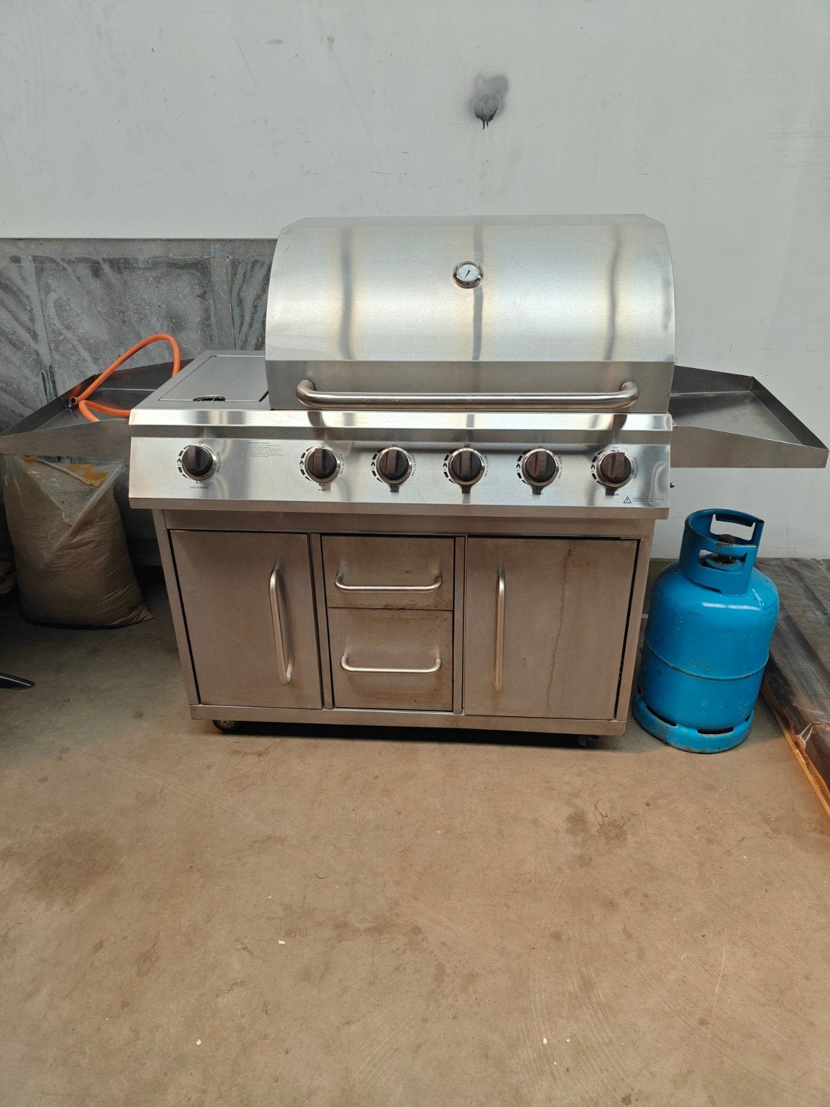 Gasbbq, Tuin en Terras, Gasbarbecues, Ophalen, Gebruikt, Barbecook