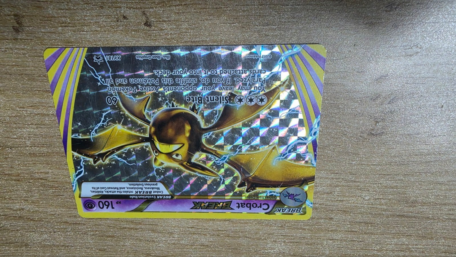 crobat BREAK XY181, Ophalen