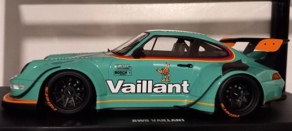 1/18 Porsche 911 RWB Rauh-Welt Vaillant GT Spirit, Hobby & Loisirs créatifs, Voitures miniatures | 1:18, Enlèvement ou Envoi, Neuf