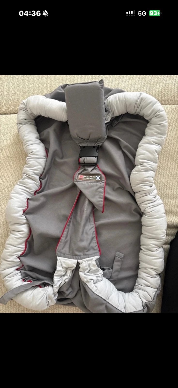 Sac de portage ou écharpe de portage, Enlèvement ou Envoi, Neuf, Gris
