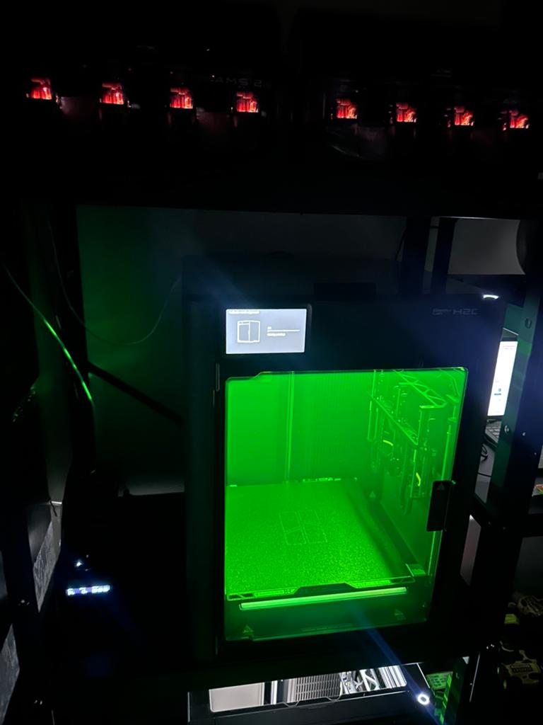 Bambulab H2C lasercombo met AMS 2.0, Computers en Software, Ophalen, Zo goed als nieuw