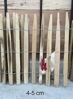 Robinia (Kastanje) hekwerk - nieuw, Ophalen, Met poort, Nieuw, Tuinhek