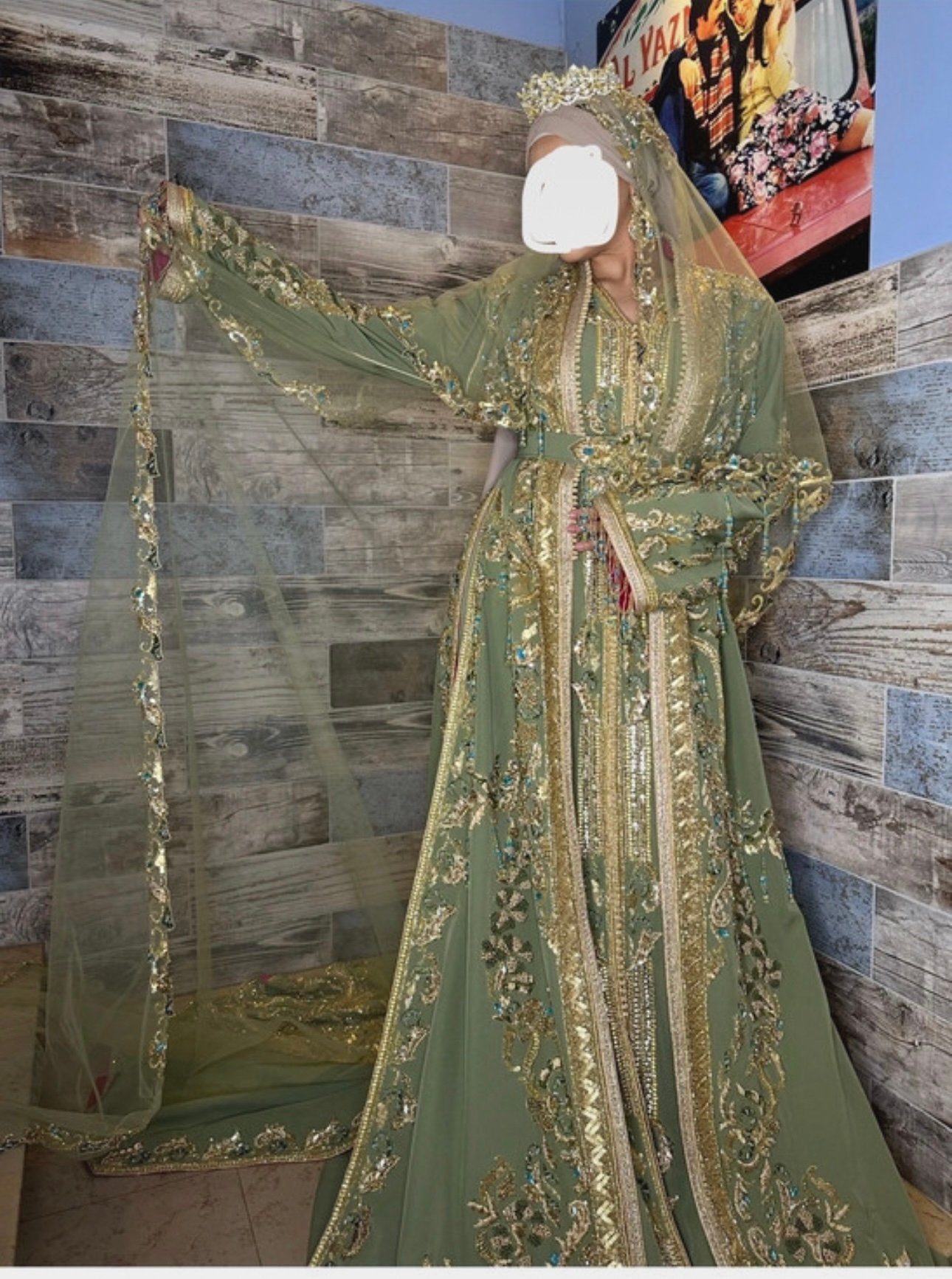 Takchita pour mariée, Enlèvement, Comme neuf