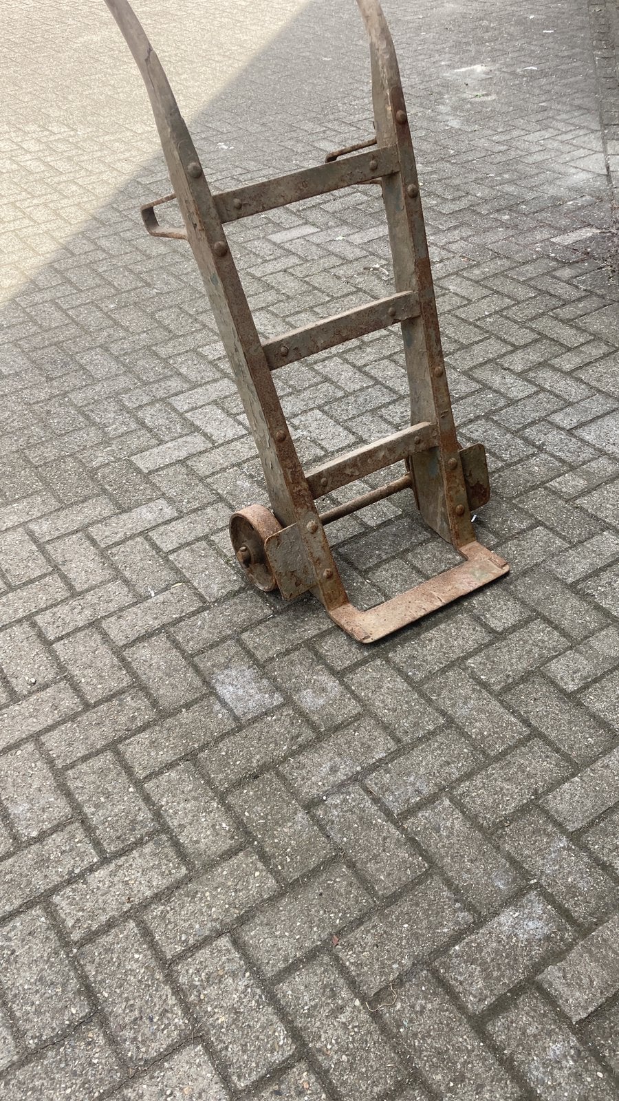 Mooie oude steekwagen ,zeer zeldzaam, Ophalen, Gebruikt, Steekwagen