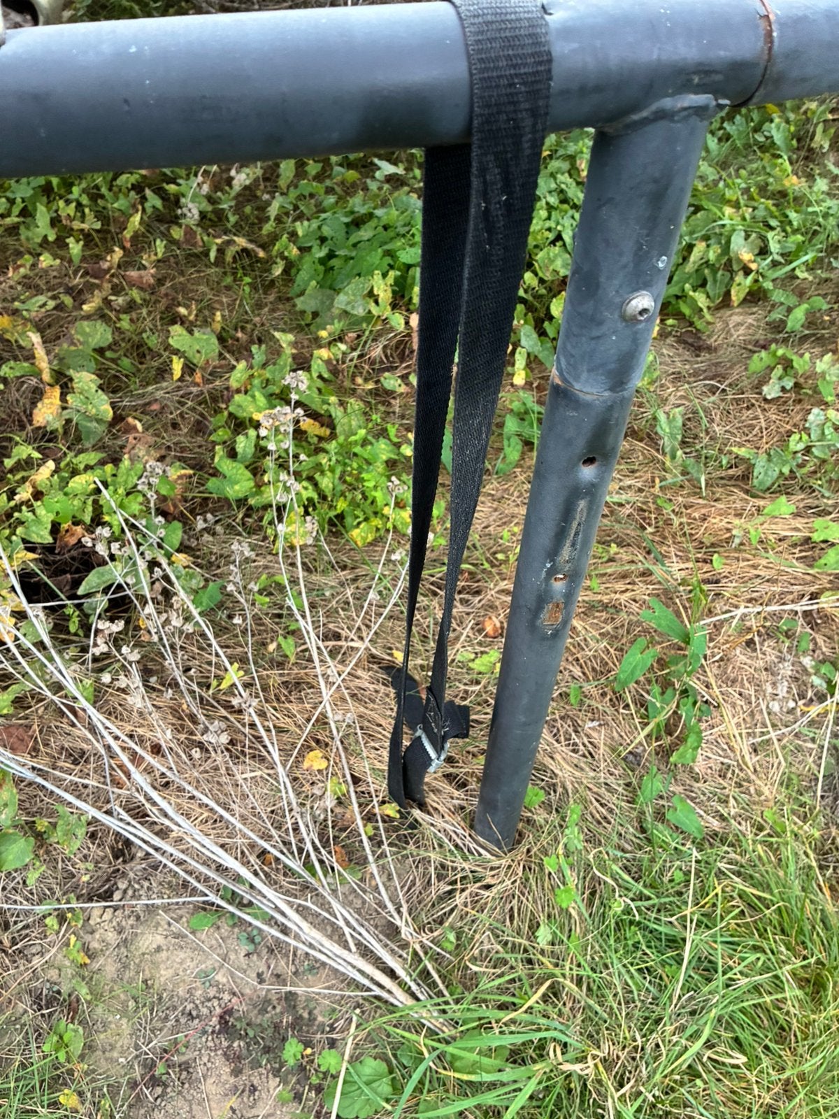 Salta verankeringset, trapladder, springnet, veer trampoline, Enlèvement, Comme neuf