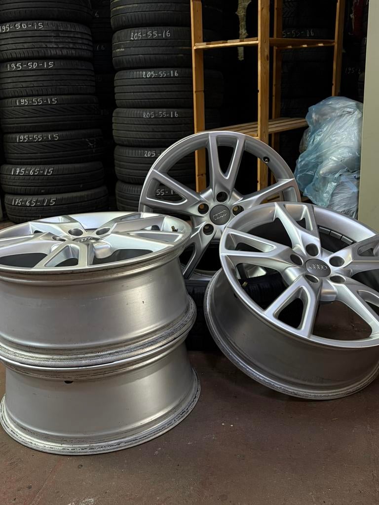 Jantes originales Audi 16 pouces 5x112 – bon état, Enlèvement, 16 pouces, Pneu(s)