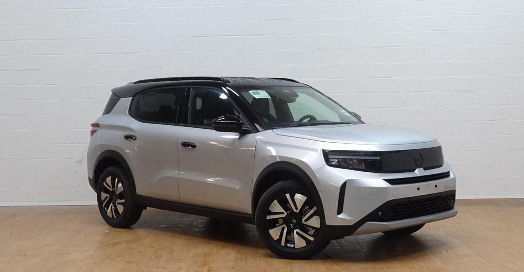 Opel Frontera 1.2 Turbo MHEV 74kW GS eDCT, Auto's, Stof, Zwart, 610 kg, Bedrijf