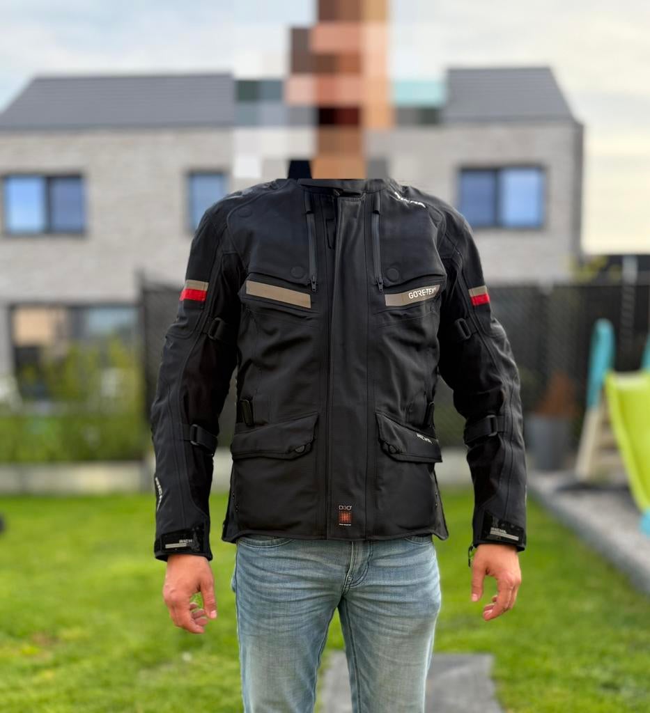 Richa Atlantic GTX Motorjas, maat L, Motoren, Ophalen, Tweedehands, Heren, Jas | textiel