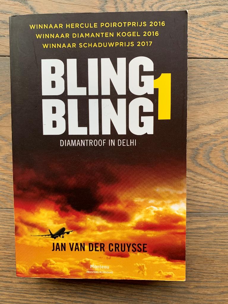 Jan van der Cruysse -  Bling Bling 1: Diamantroof in Delhi, Boeken, België, Ophalen of Verzenden, Zo goed als nieuw, Jan Van Der Cruysse