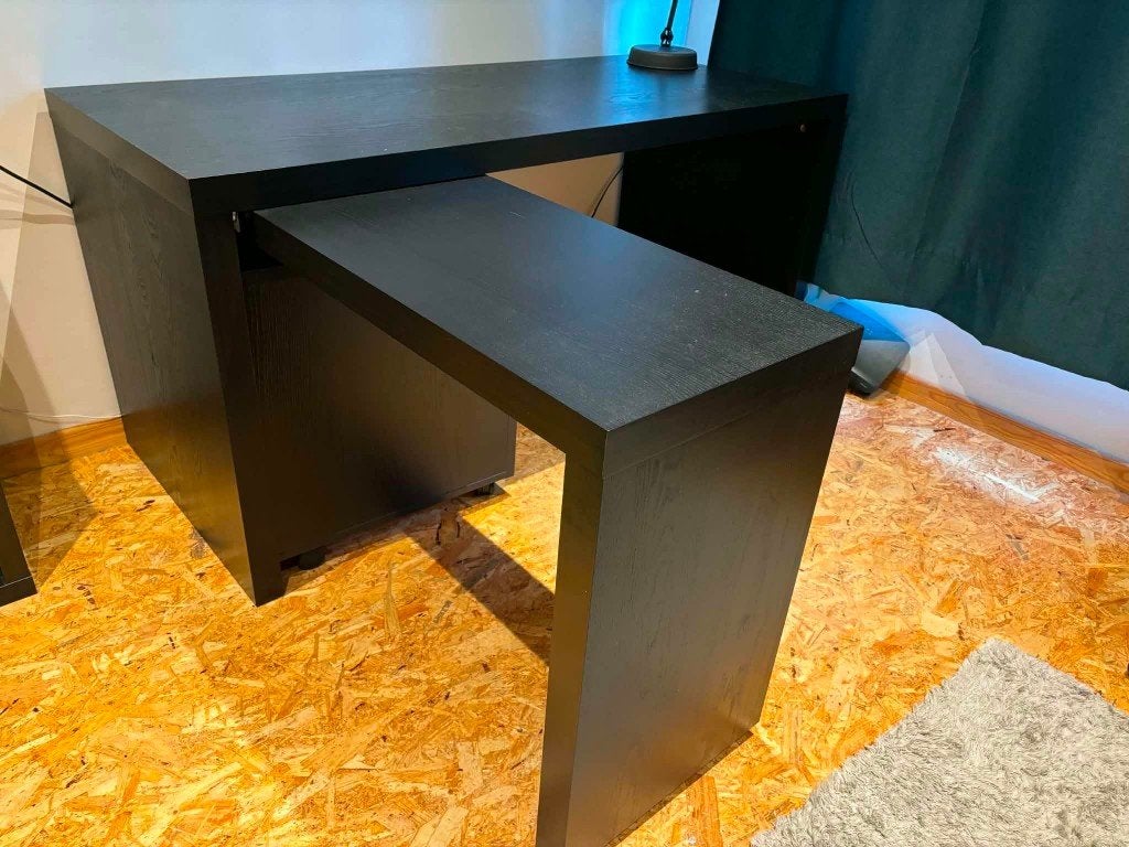 Bureau met ladenblok, Maison & Meubles, Avec tiroirs, Comme neuf, IKEA, 151 cm