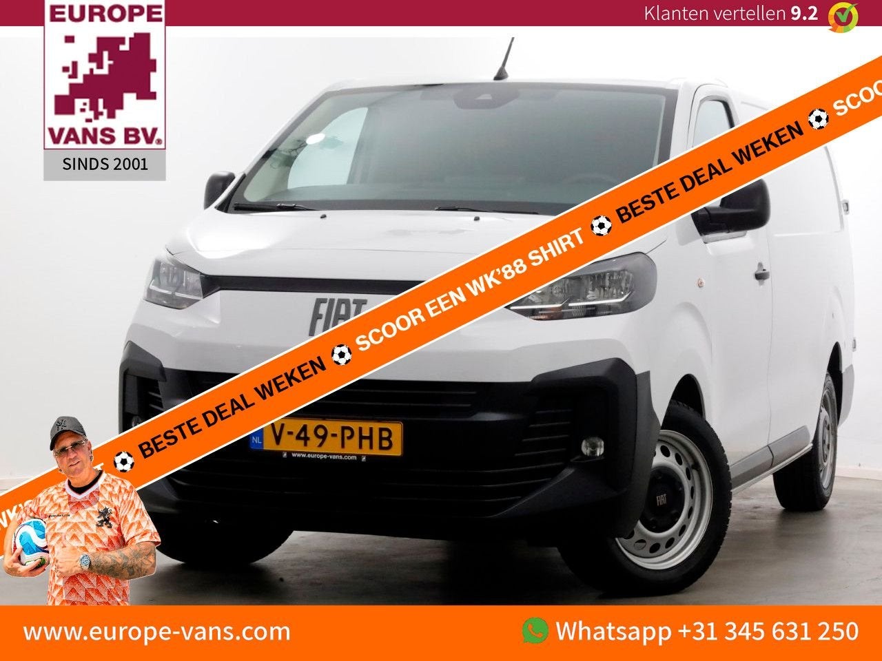 Fiat Scudo 2.0 Diesel 145pk Automaat L3 Airco/Navi/Camera 12, Achat, Carnet d'entretien, 202 g/km, Diesel