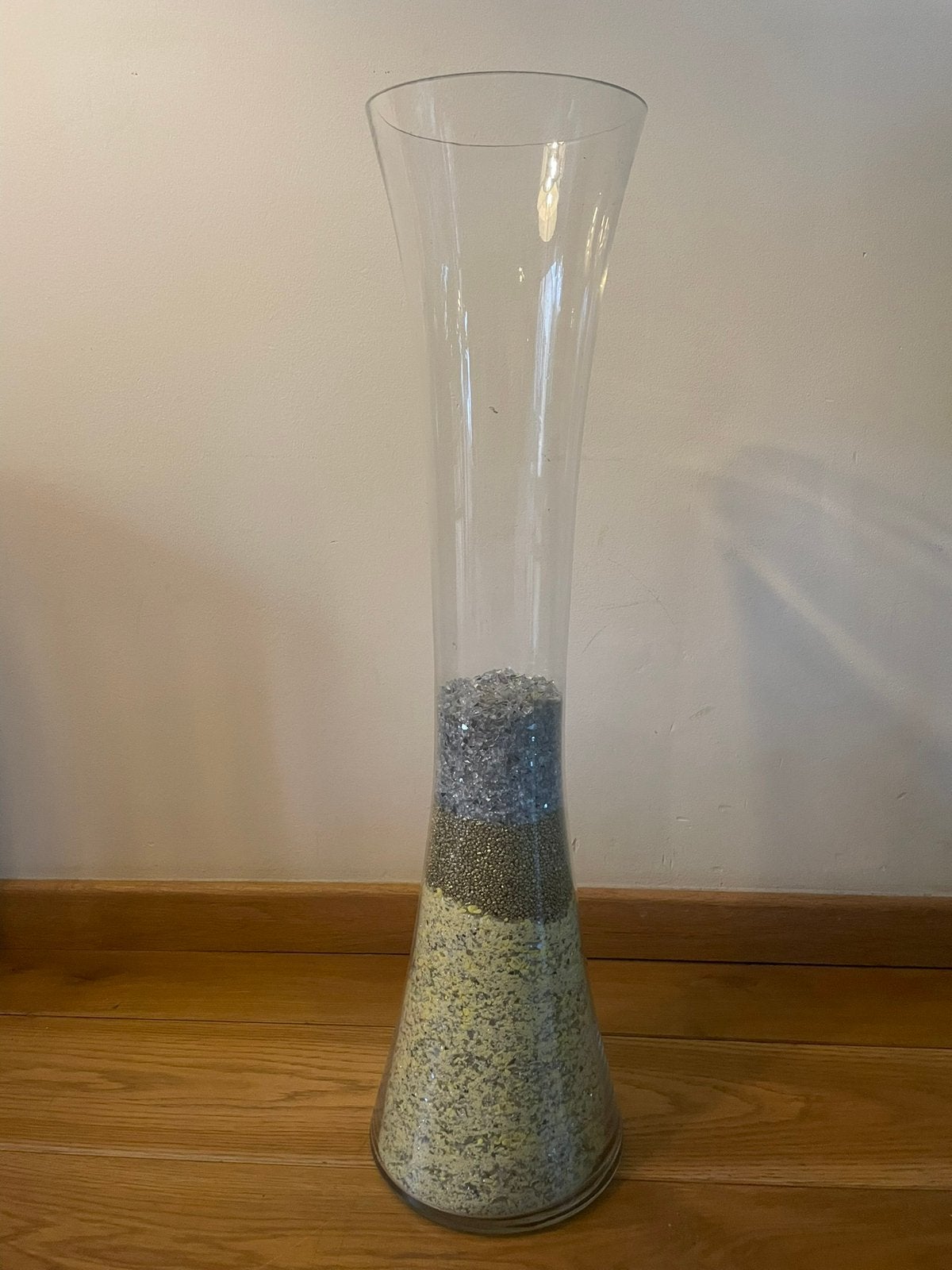 Vase en verre, Maison & Meubles, Accessoires pour la Maison | Vases, Enlèvement, Comme neuf, Verre