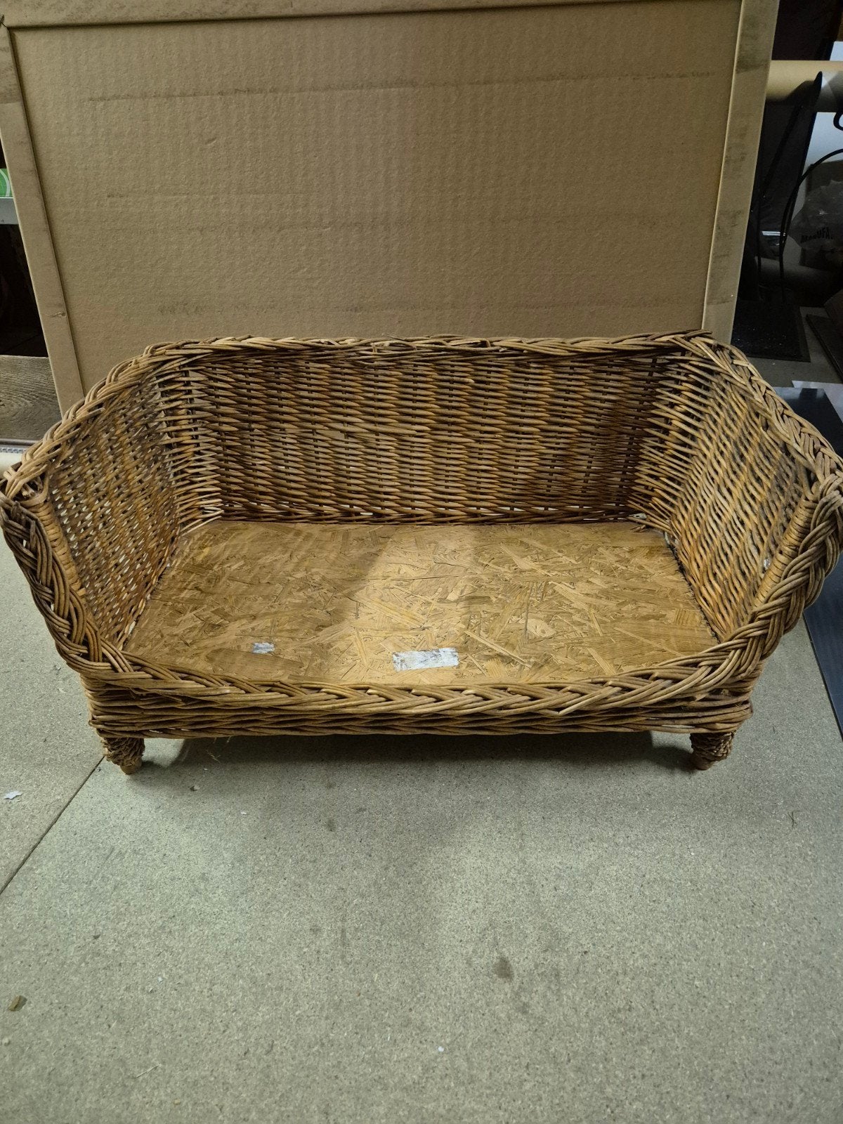 Hondenmand riet 40x75, Ophalen, Riet