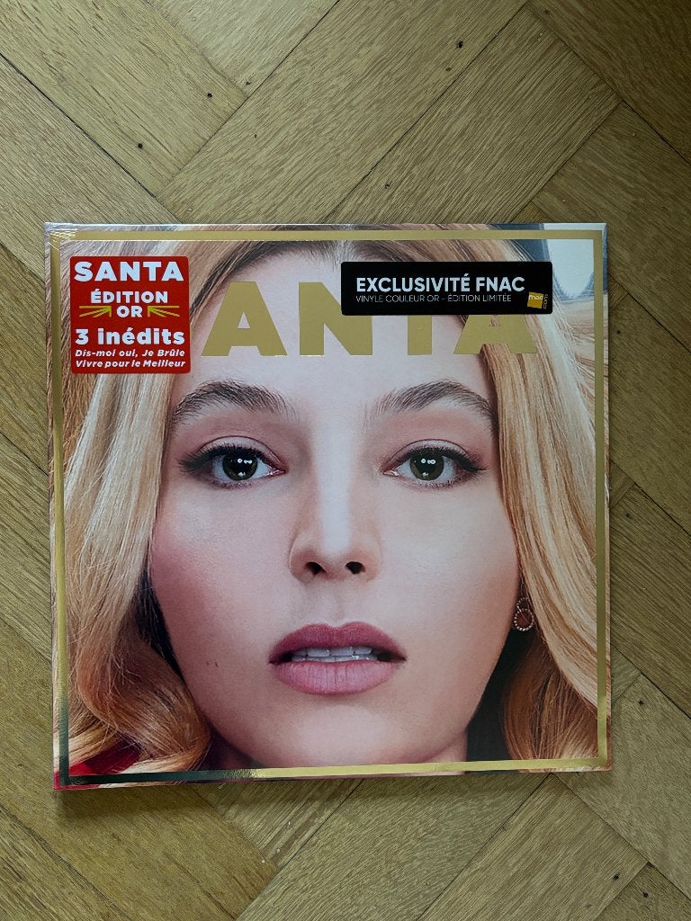 Santa Recommence moi Vinyle LP Limitée Fnac Vinyle Or Scellé, CD & DVD, Enlèvement ou Envoi, Pop, Pochette gatefold, Neuf, dans son emballage