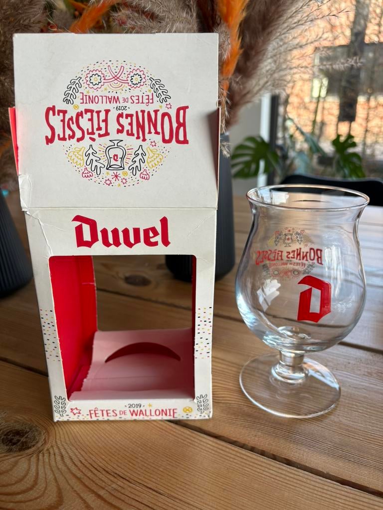 Duvel Fêtes de Wallonie 2019, Collections, Enlèvement ou Envoi, Comme neuf, Verre à bière