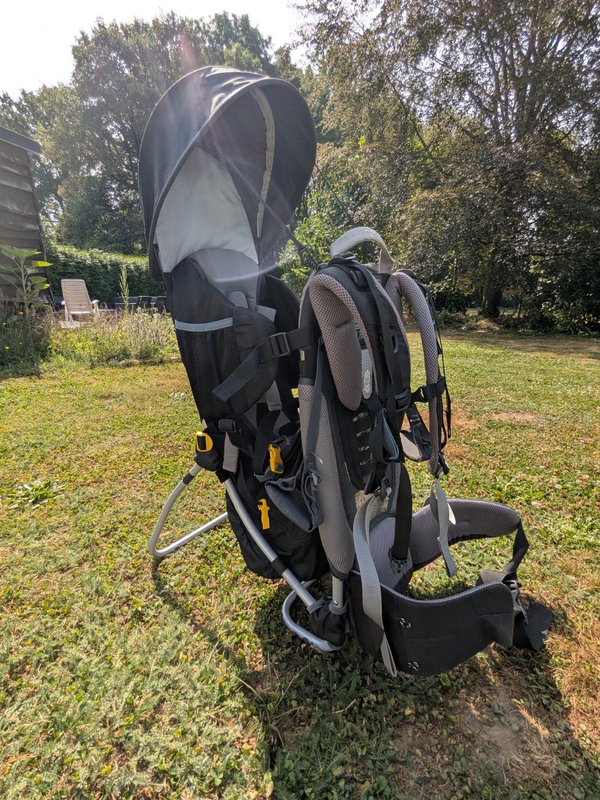 draagzak met frame, merk deuter, Ophalen
