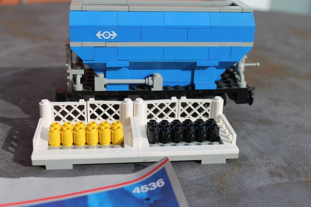 Lego 4536 Blue Hopper Car, Inclusief instructies, Gebruikt, Lego, Ophalen of Verzenden