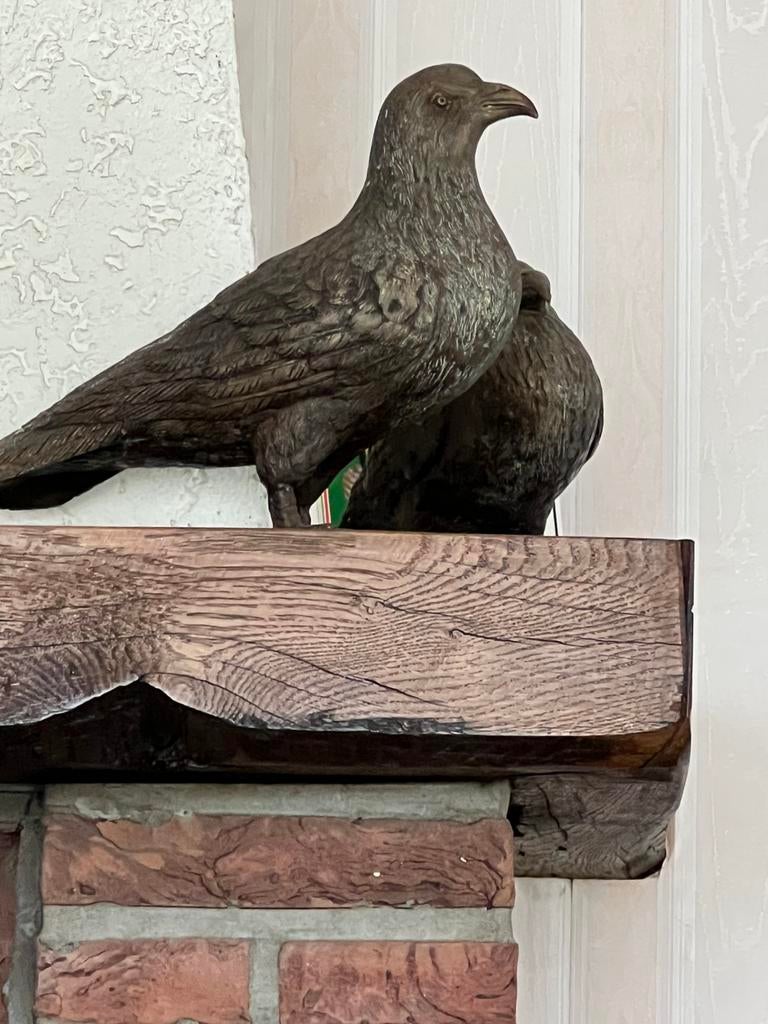 Koppel bronzen beelden, Antiek en Kunst, Antiek | Brons en Koper, Ophalen, Brons