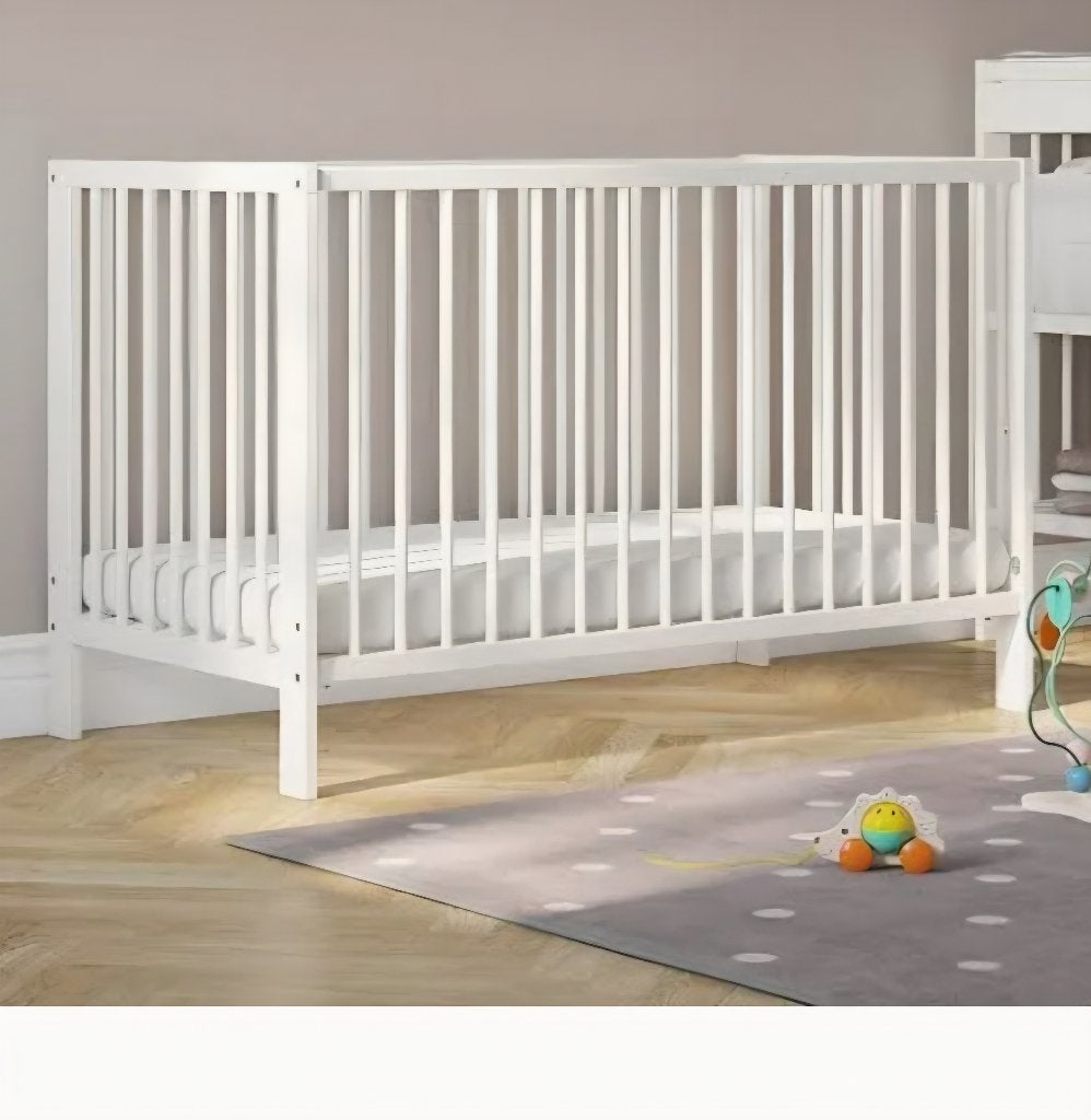 kinderbedje, Kinderen en Baby's, Kinderkamer | Bedden, Ophalen, Gebruikt, Lattenbodem, Minder dan 140 cm