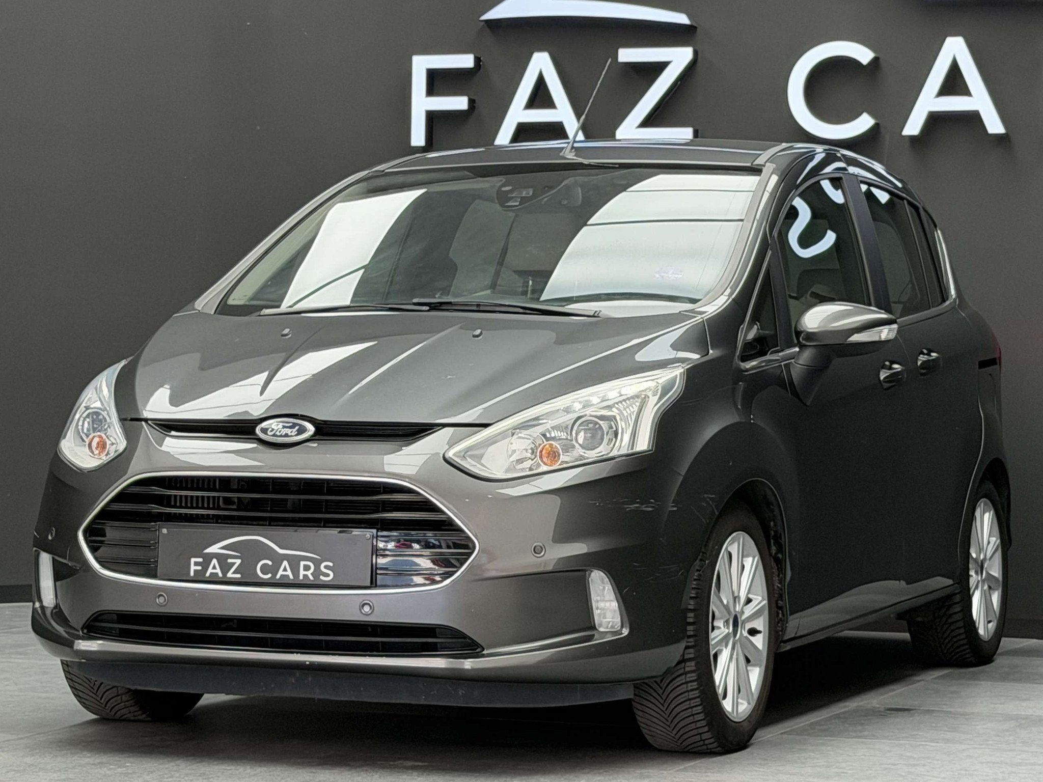 Ford B-MAX 1.0 EcoBoost Titanium S * 1ER PROP + REGU + GPS *, Autos, Ford, Argent ou Gris, Achat, 998 cm³, Entreprise