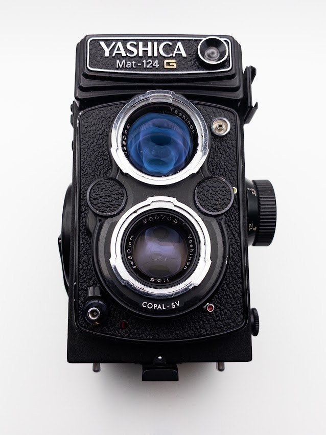 Yashica Mat 124G TLR 6x6 / Uitstekende staat / Getest, Ophalen of Verzenden, Zo goed als nieuw, Spiegelreflex, Overige Merken